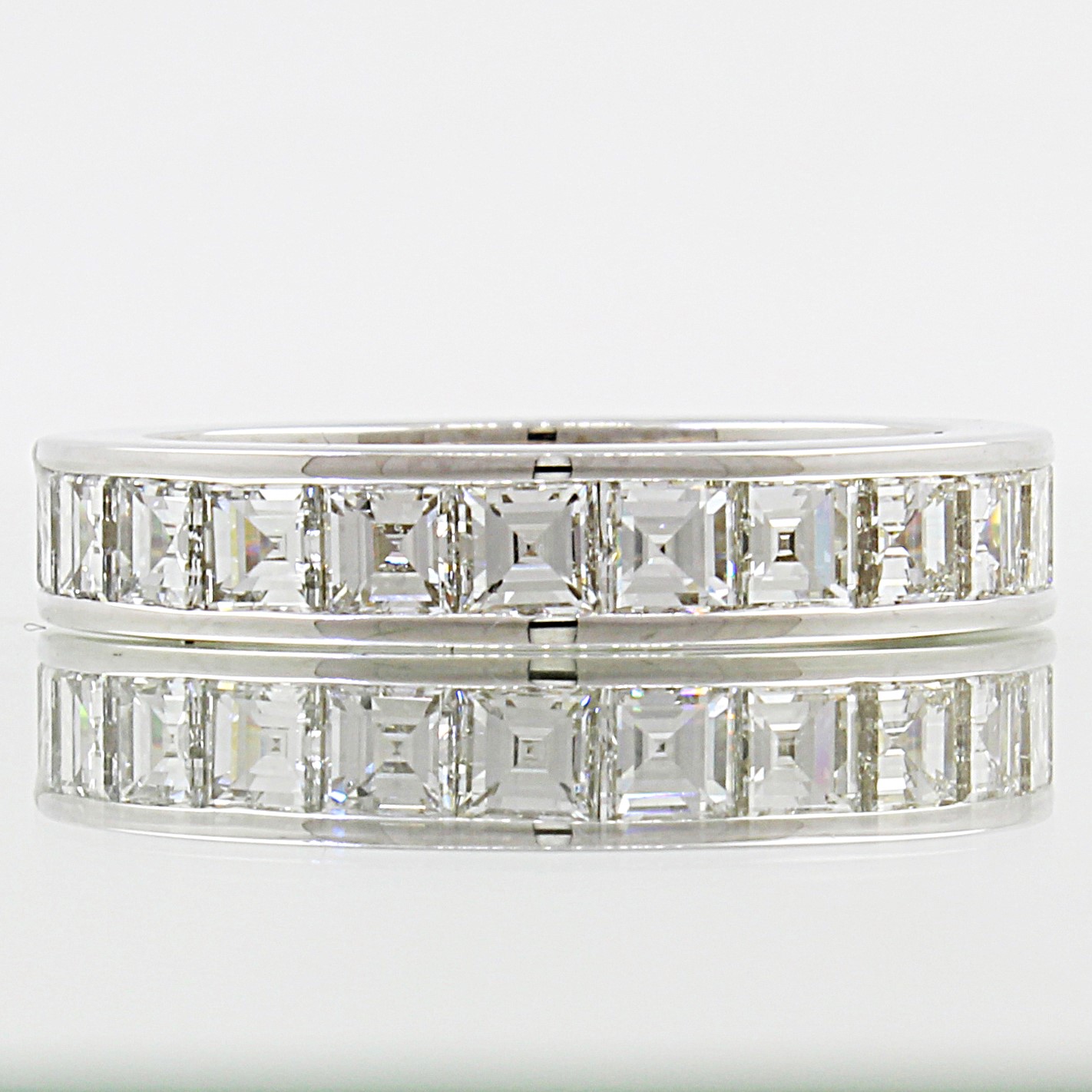 Chanel Set Asscher Cut Eternity Band 